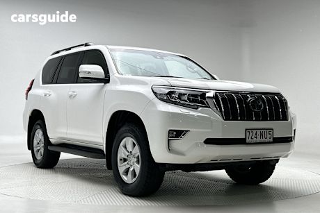 White 2023 Toyota Landcruiser Prado SUV GXL 4X4