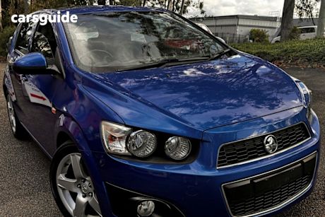 Blue 2012 Holden Barina Hatchback Cdx