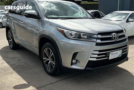 Silver 2017 Toyota Kluger Wagon Gx (4X4)
