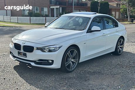 White 2012 BMW 320I Sedan Luxury Line
