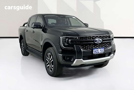 Black 2023 Ford Ranger Double Cab Pick Up Sport 3.0 (4X4)