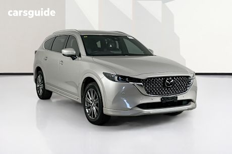 White 2023 Mazda CX-8 Wagon Asaki (Fwd)