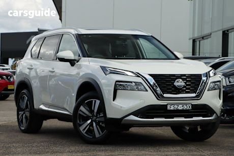 White 2024 Nissan X-Trail SUV TI 4X4