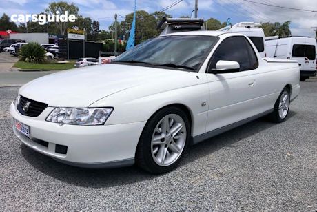 White 2003 Holden Commodore Utility S