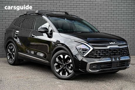 Black 2022 Kia Sportage SUV GT-LINE 4WD