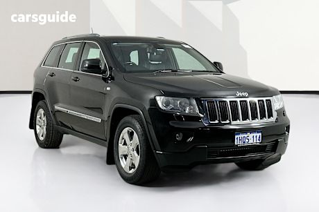 Black 2012 Jeep Grand Cherokee Wagon Laredo (4X4)