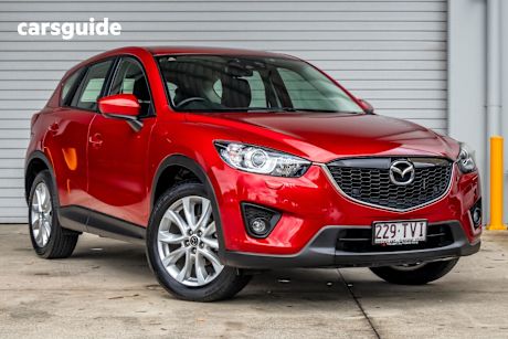 Red 2014 Mazda CX-5 Wagon Akera (4X4)