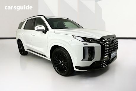 White 2024 Hyundai Palisade Wagon Calligraphy Black Ink (8 Seat)