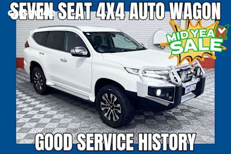 White 2022 Mitsubishi Pajero Sport SUV GLS 4X4