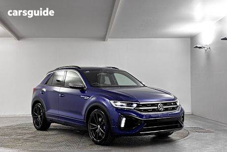 Blue 2023 Volkswagen T-ROC Wagon R Grid Edition