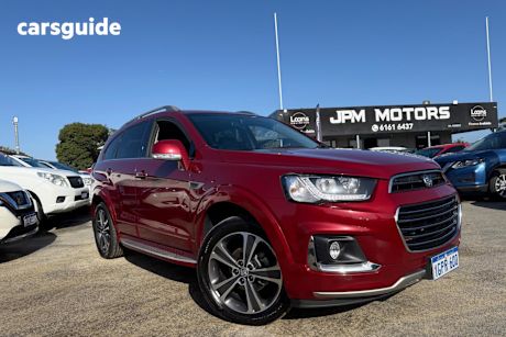 Red 2018 Holden Captiva Wagon 7 Ltz (Awd)