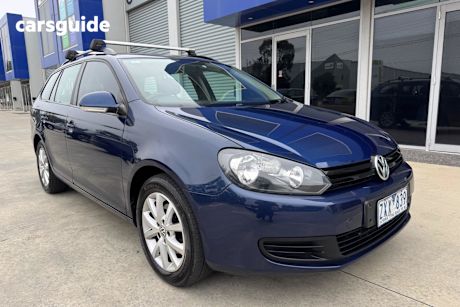 Blue 2013 Volkswagen Golf SUV 90TSI TRENDLINE F