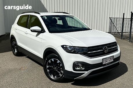 White 2022 Volkswagen T-Cross Wagon 85Tsi Life