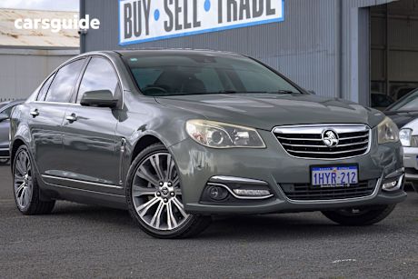 Green 2014 Holden Calais Sedan VF V SEDAN 4DR SPTS AUTO 6SP 3.6I [MY14]