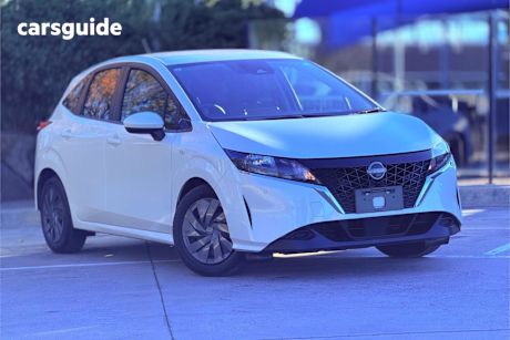 White 2021 Nissan Note Hatch S
