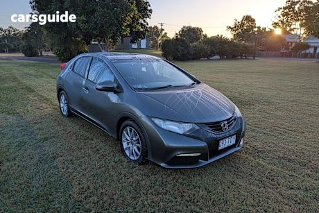 Silver 2012 Honda Civic Hatch VTI-S F