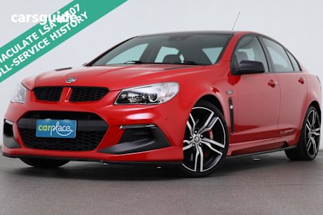 Red 2017 HSV Clubsport Sedan R8 Lsa