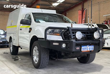 White 2019 Ford Ranger Cab Chassis Xl 3.2 (4X4)