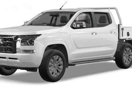 White 2025 Mitsubishi Triton Ute Tray GLS 4X4