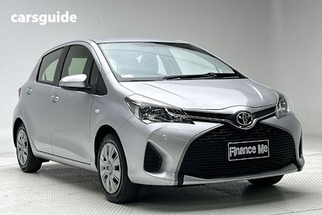 Silver 2015 Toyota Yaris Hatch ASCENT F