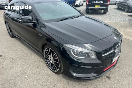 Black 2015 Mercedes-Benz CLA-Class SUV CLA250 SPORT 4WD