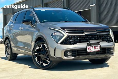 Grey 2023 Kia Sportage SUV SX+ F