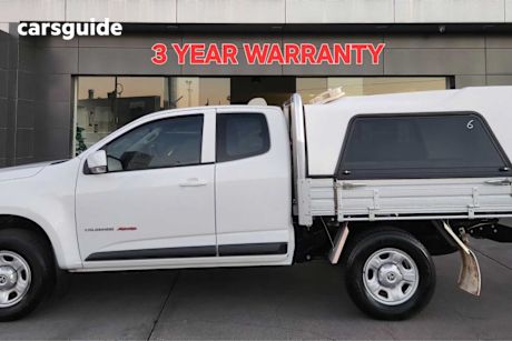 White 2019 Holden Colorado Space Cab Chassis Ls (4X4) (5Yr)