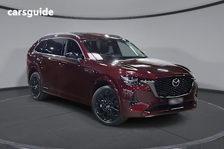 Red 2024 Mazda CX-80 SUV P50E GT 4X4