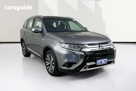Grey 2019 Mitsubishi Outlander Wagon Es 7 Seat (2Wd)