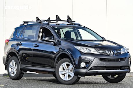 Black 2014 Toyota RAV4 SUV GXL F