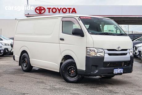 White 2018 Toyota HiAce Commercial R