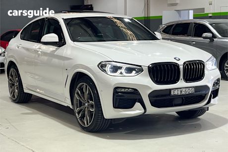 White 2020 BMW X4 SUV M40I 4X4