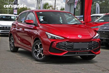 Red 2025 MG MG3 Hatchback Excite