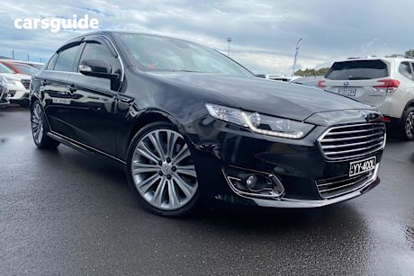 Black 2016 Ford Falcon Sedan G6E TURBO R