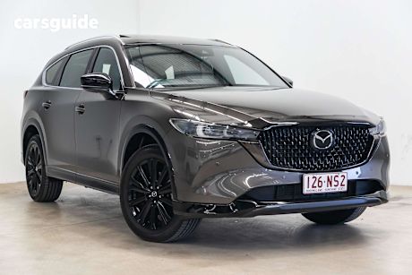 Grey 2023 Mazda CX-8 SUV D35 GT SP 4X4