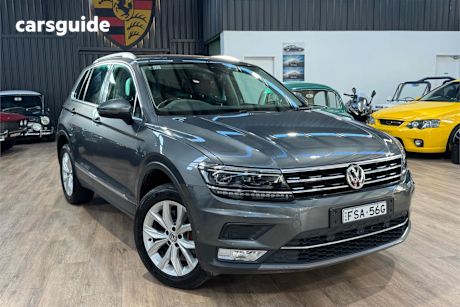 Grey 2017 Volkswagen Tiguan SUV 162TSI HIGHLINE 4WD