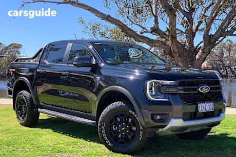Black 2024 Ford Ranger Ute Tray TREMOR 4X4