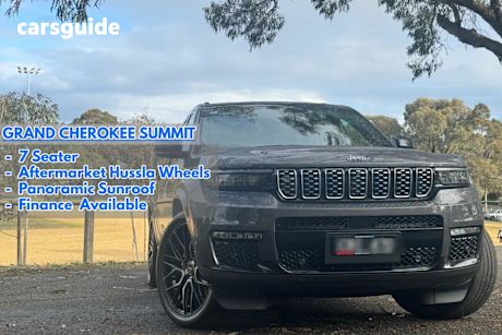 Grey 2022 Jeep Grand Cherokee Wagon Summit Reserve (4X4)