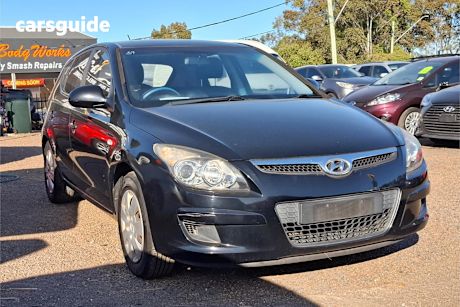 Black 2011 Hyundai I30 Hatch SX