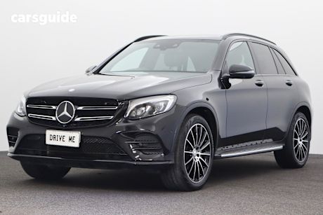 Black 2016 Mercedes-Benz GLC-Class SUV GLC250 4WD