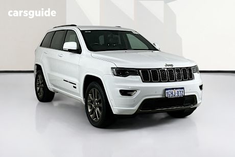 White 2017 Jeep Grand Cherokee Wagon 75Th Anniversary (4X4)