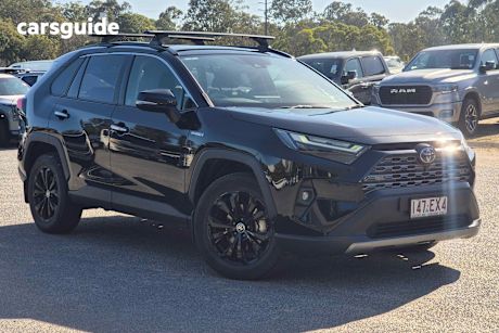 Black 2022 Toyota RAV4 SUV CRUISER 4X4