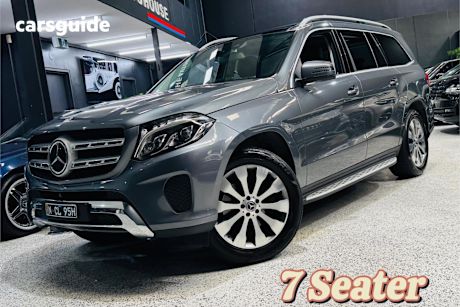 Grey 2017 Mercedes-Benz GLS-Class SUV GLS350 D 4WD