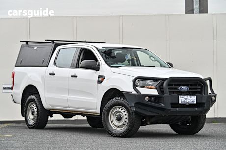 White 2019 Ford Ranger Double Cab Chassis Xl 2.2 (4X4)