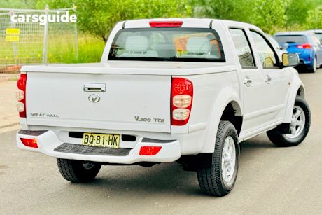 White 2012 Great Wall V200 Dual Cab Utility (4X2)