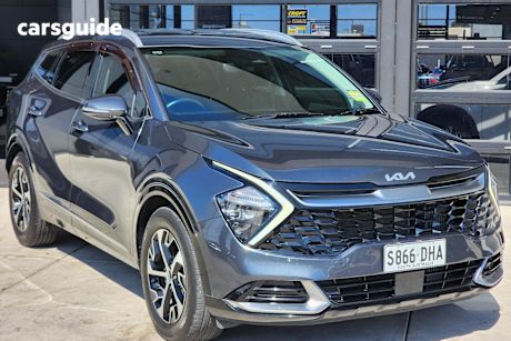 Grey 2022 Kia Sportage SUV SX 4WD