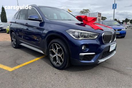 Black 2018 BMW X1 SUV SDRIVE20I F