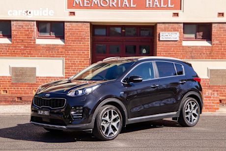 Black 2016 Kia Sportage SUV PLATINUM 4X4