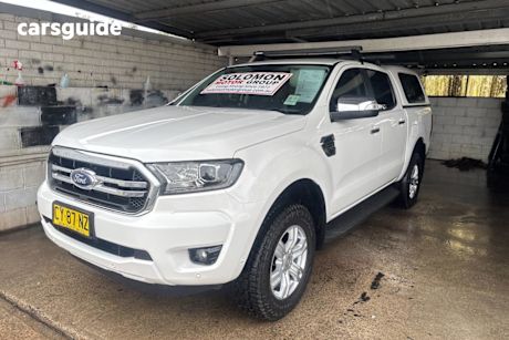 White 2020 Ford Ranger Double Cab Pick Up Xlt 2.0 (4X4)