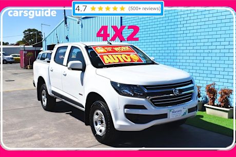 White 2017 Holden Colorado Crew Cab Pickup Ls (4X2)